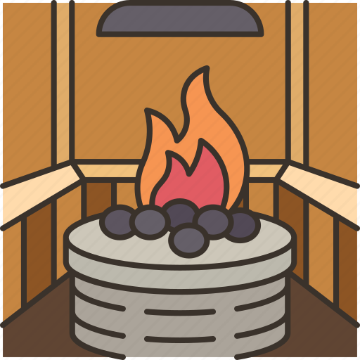 Sauna, steam, hot, treatment, relaxation icon - Download on Iconfinder