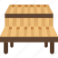 bench, seat, sauna, room, interior 