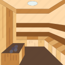 sauna, room, cabin, spa, wellbeing