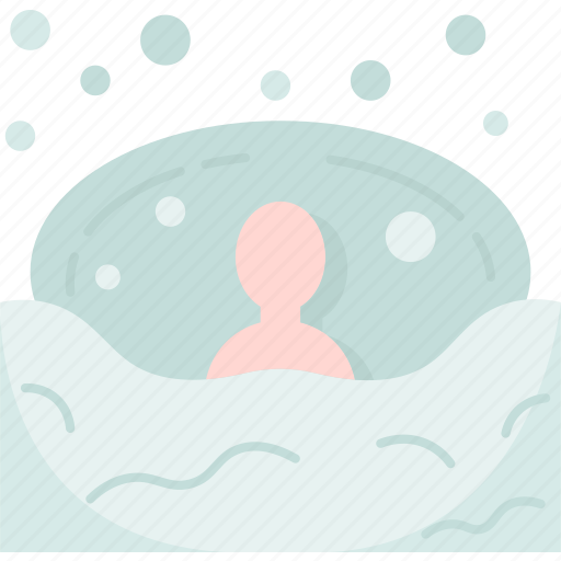 Winter, bathing, snow, resort, lifestyle icon - Download on Iconfinder