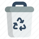 trash can, bin, garbage, recycle
