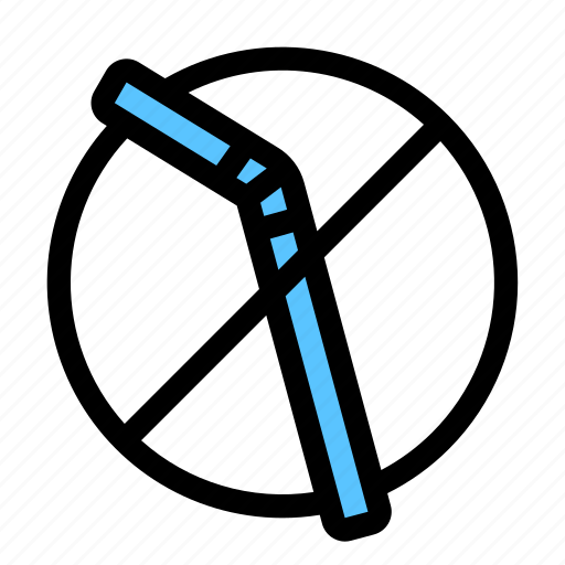 No straw, no plastic straw, straw, plastic straw icon - Download on Iconfinder