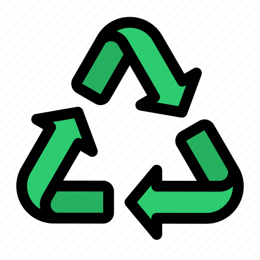 Recycle, reduce, reuse, green icon - Download on Iconfinder