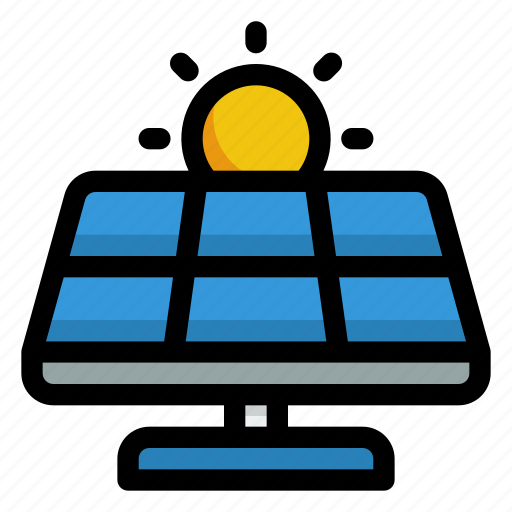 Energy, power, green, solar panel icon - Download on Iconfinder