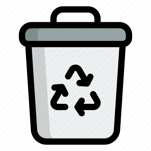 Trash can, bin, garbage, recycle icon - Download on Iconfinder