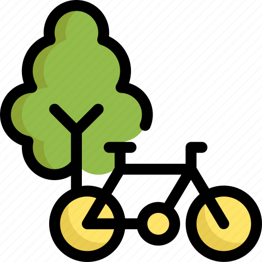 Bicycle, ecology, environment, globe, park, save, world icon - Download on Iconfinder