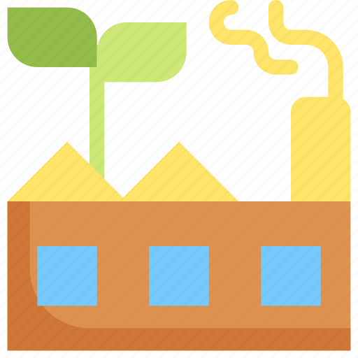 Ecology, environment, factory, green, plant, save, world icon - Download on Iconfinder