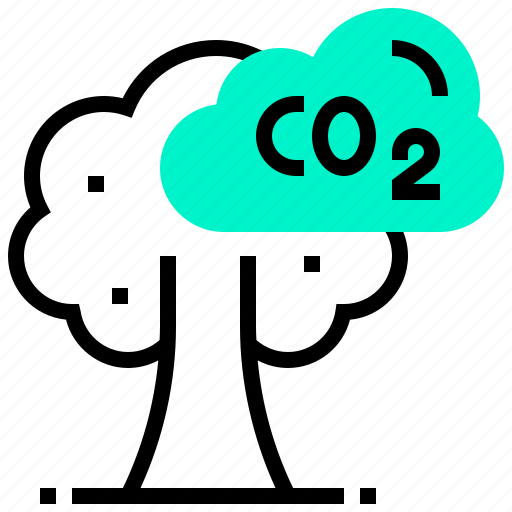 Carbon, eco, plant, tree icon - Download on Iconfinder