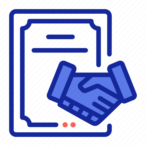 Agreement, contract, business, partnership, handshake icon - Download on Iconfinder