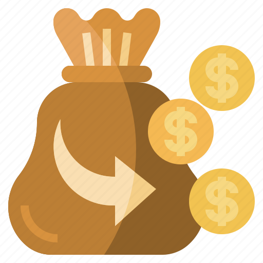 Bag, bank, cash, coins, money, profit icon - Download on Iconfinder