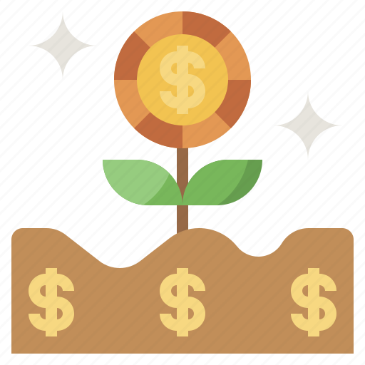 Bank, business, dollar, growth, money, nature, plant icon - Download on Iconfinder