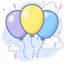 balloon, congratulations, party 