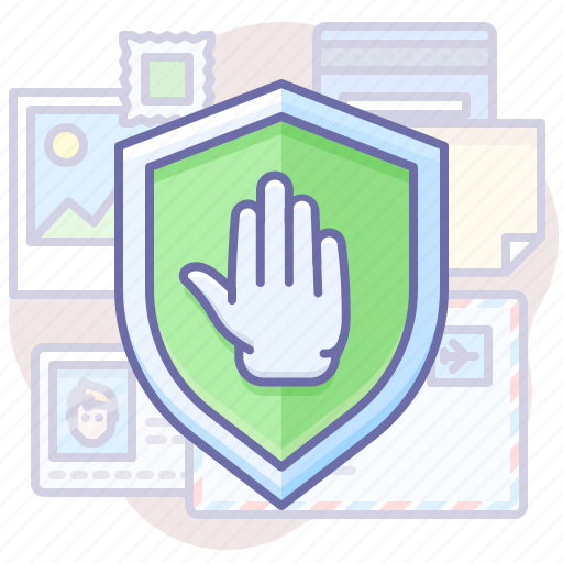 Privacy, protection, shield icon - Download on Iconfinder