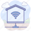home, house, internet, smart 