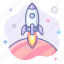 planet, rocket, space 