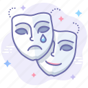 masks, roles, theater