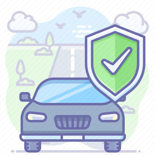 Car, insurance, safe, shield icon - Download on Iconfinder