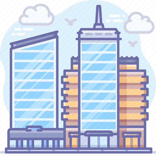 City, urban, skyscraper, buildings icon - Download on Iconfinder