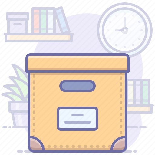 Box, archive, documents icon - Download on Iconfinder