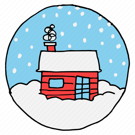 Christmas, eskimo, north pole, chimney, cottage, newyear, snowfall icon - Download on Iconfinder
