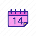 calendar, celebration, date, day, february, schedule
