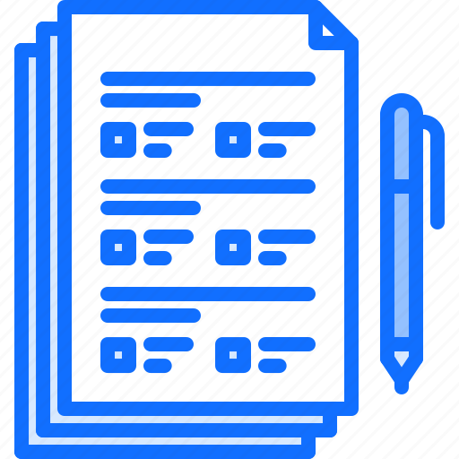 Lesson, pen, school, student, test, testing, university icon - Download on Iconfinder