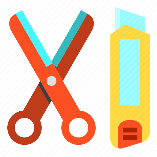 Cut, cutter, school, scissors, tool icon - Download on Iconfinder