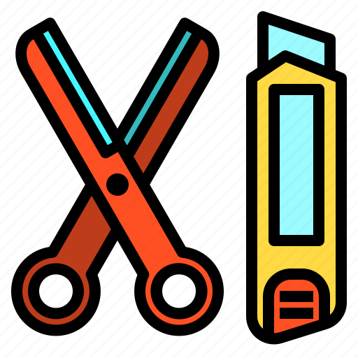Cut, cutter, school, scissors, tool icon - Download on Iconfinder