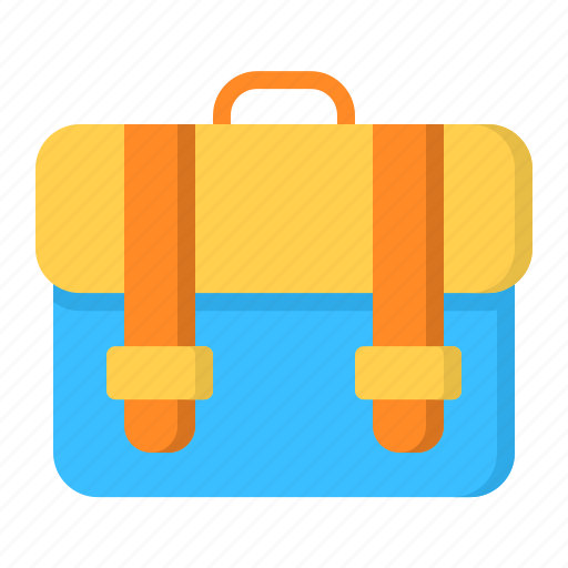 Bag, briefcase, school, student icon - Download on Iconfinder