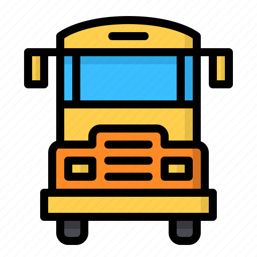 Bus, school, transport, transportation, vehicle icon - Download on Iconfinder