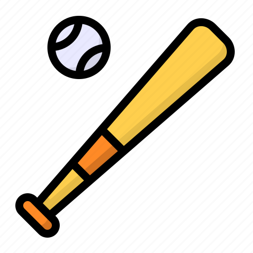 Ball, baseball, bat, game, sport icon - Download on Iconfinder