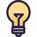 bulb, creative, idea, lamp, light