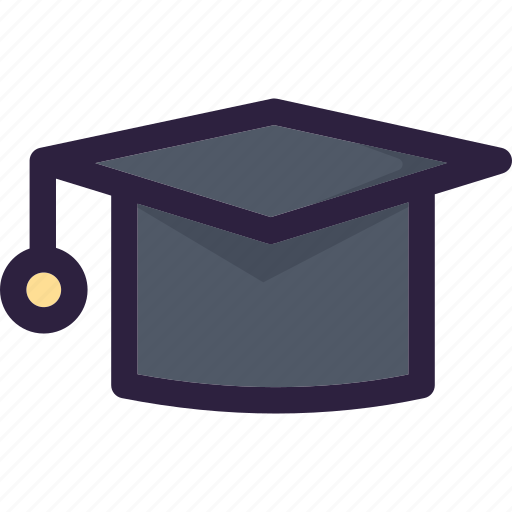 Book, education, learning, mortarboard, school, study icon - Download on Iconfinder