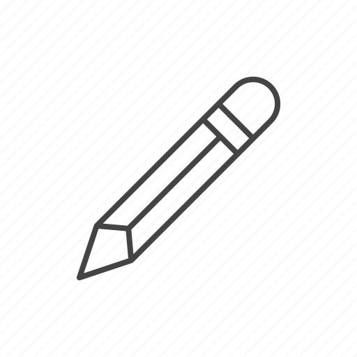 Pencil, pen, eraser, crayon icon - Download on Iconfinder