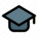 graduation, hat, school, cap, knowledge, learn, studies