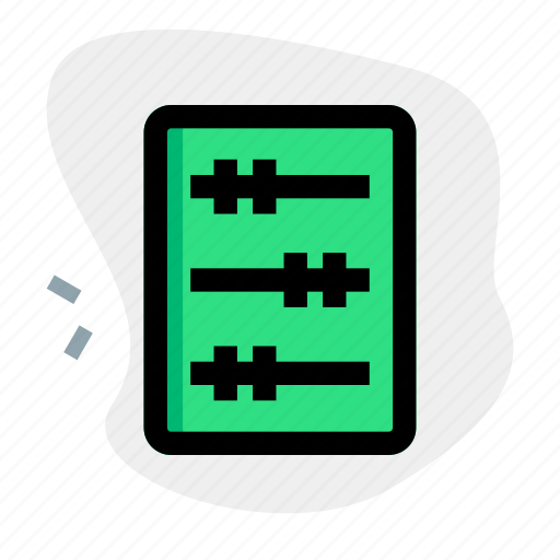 Abacus, counting, preschool, calculator, school, academic, studies icon - Download on Iconfinder