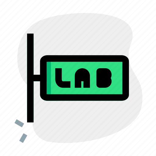 Lab, school, academic, studies, learn, knowledge, label icon - Download on Iconfinder