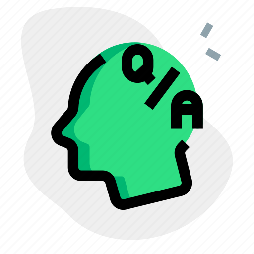 Think, school, qna, faq, education, knowledge icon - Download on Iconfinder
