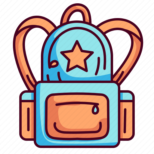 Backpack, bag, education, school, luggage icon - Download on Iconfinder