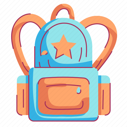 Backpack, bag, education, school, luggage icon - Download on Iconfinder