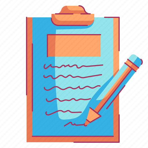 Paper, writing, document, contract, signing icon - Download on Iconfinder