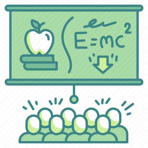 Blackboard, school, maths, education, class icon - Download on Iconfinder
