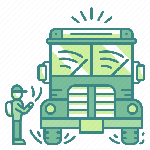 School, bus, transport, vehicle, automobile icon - Download on Iconfinder