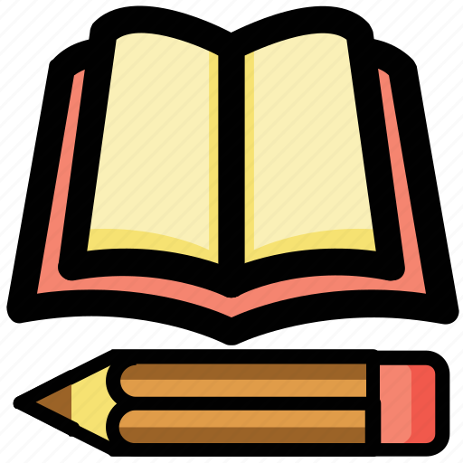 Encyclopedia, knowledge, library, open book, reading icon - Download on Iconfinder