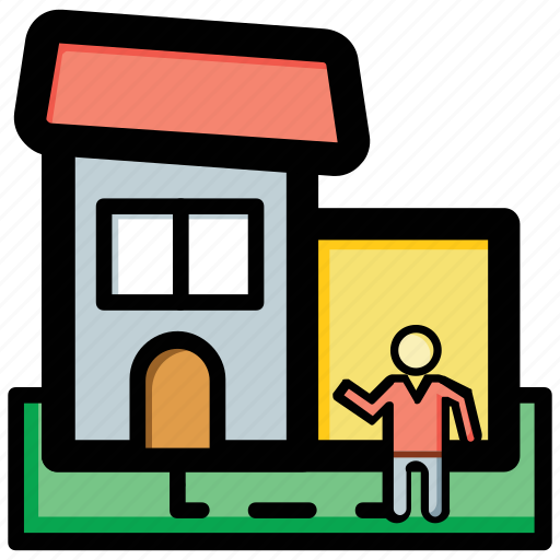 College, high school, real estate, school building, university building icon - Download on Iconfinder