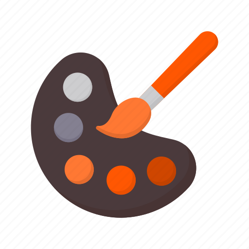 Paint, palette, art, drawing, brush icon - Download on Iconfinder