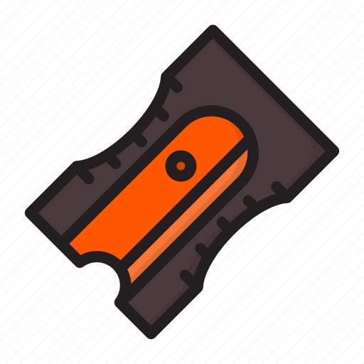 Pencil, sharpener, education, school, student icon - Download on Iconfinder
