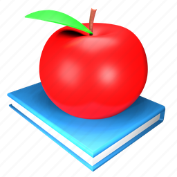 apple, fruit, knowledge, learning, education 