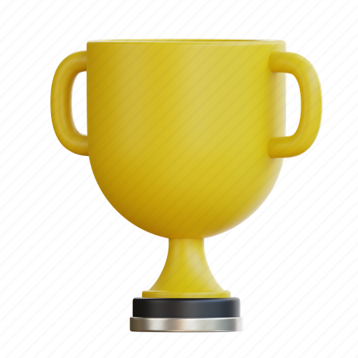 Trophy, achievement, cup, award, medal, champion, reward 3D illustration - Download on Iconfinder