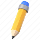 pencil, pen, write, drawing, writing, edit 